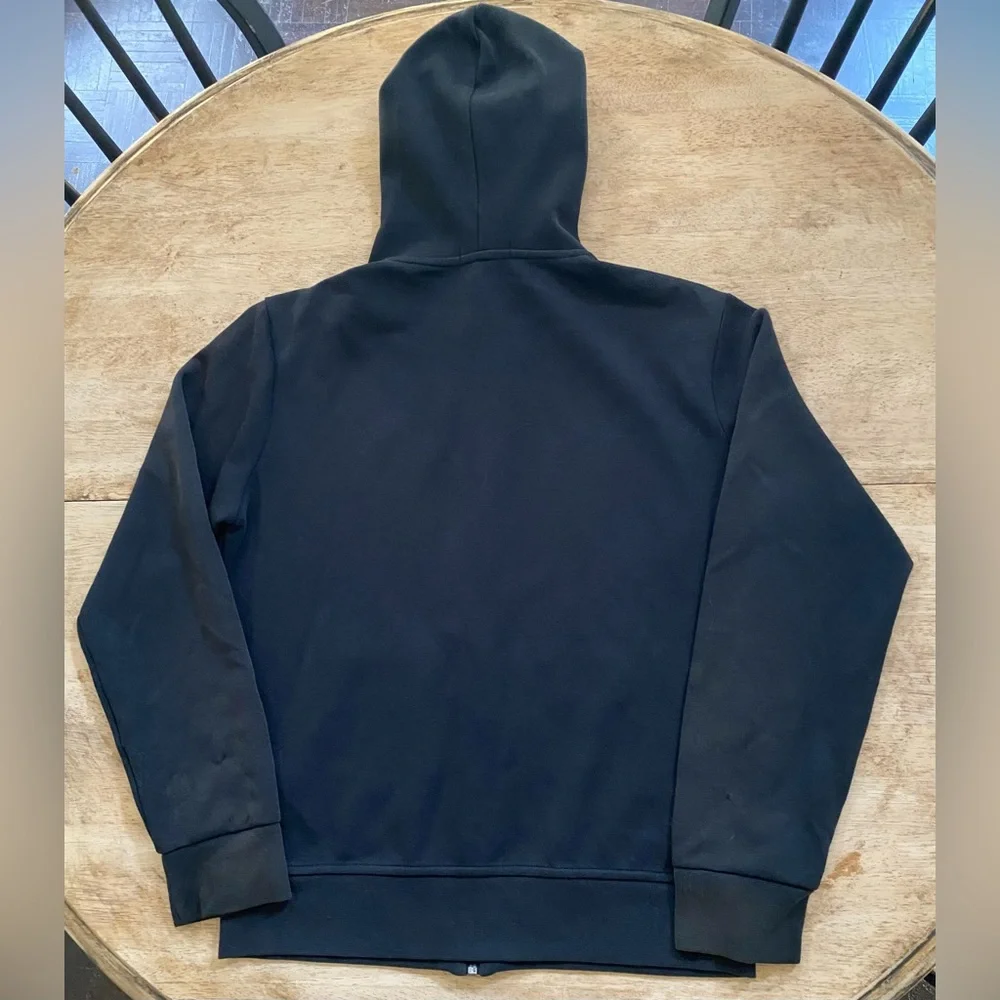Polo Ralph Lauren Men’s Sz S Polo Black Double-Knit Full-Zip‎ Hoodie